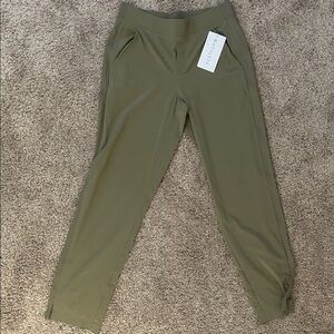 Athleta Olive Slim Tapered Ankle Pants